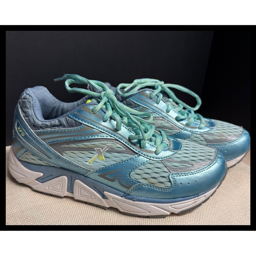 Xelero Genesis XPS Ocean/ Lilac Shoes Women 8.5 Blue Metallic Athletic Sneakers
